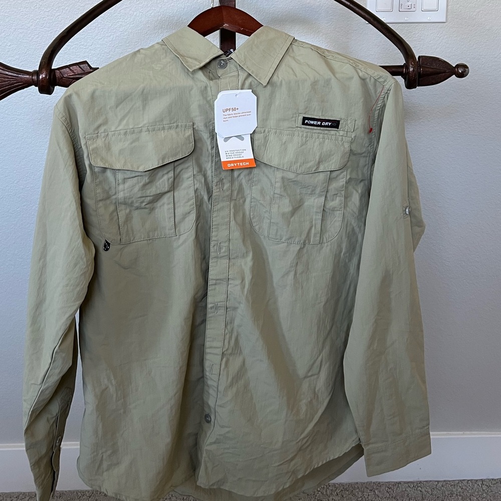 LITTLE DONKEY ANDY LONG SLEEVE BUTTON DOWN SHIRT XS